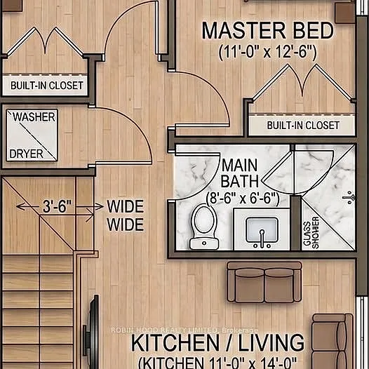 2 bed, $2,450 — Photo 3