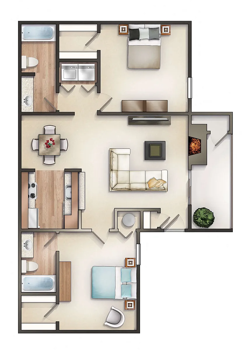 Floor plan 2.2 A - Canopy