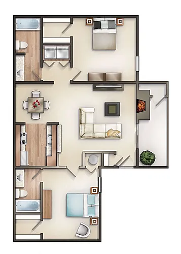 Floor plan 2.2 A - Canopy