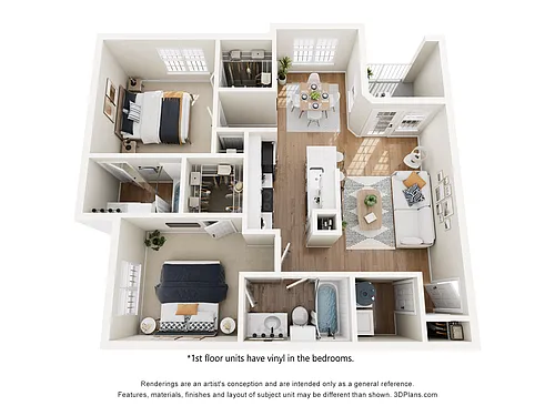 Floor plan Woodland