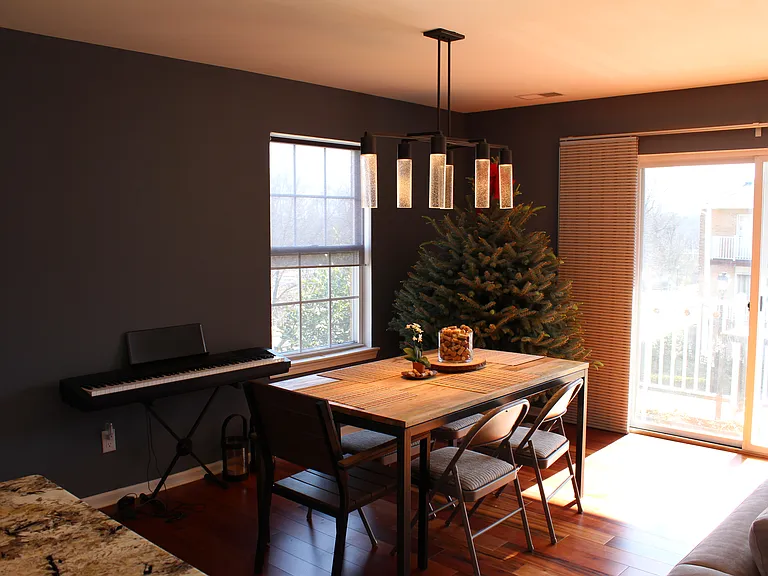 Balcony off Dining Room.