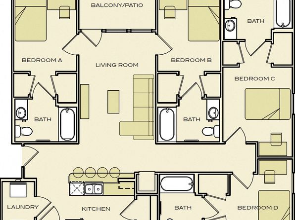 Flats at MacArthur | 3502 E Gore Blvd, Lawton, OK