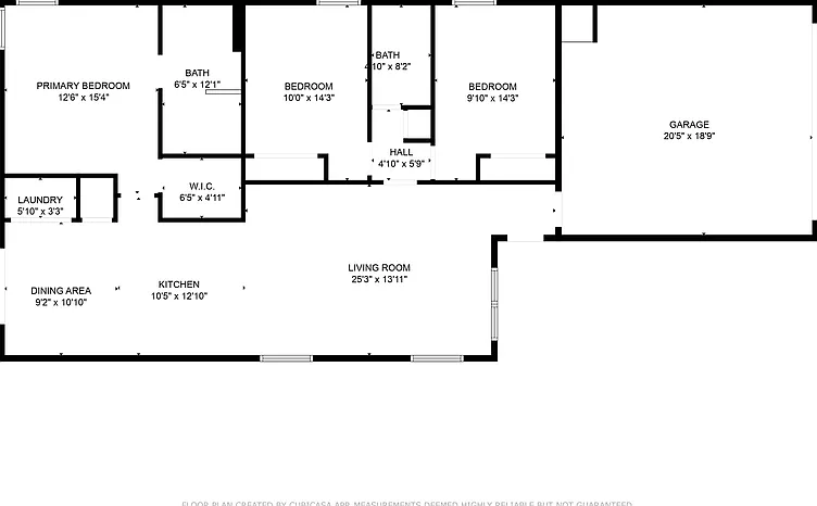 3 bed, 2.0 bath, 1325 sqft, $1,525 — Photo 2