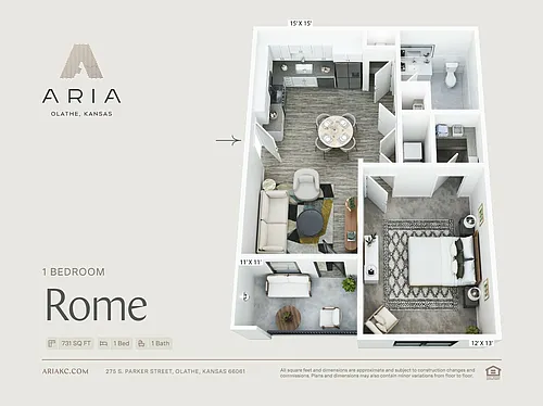 Floor plan Rome