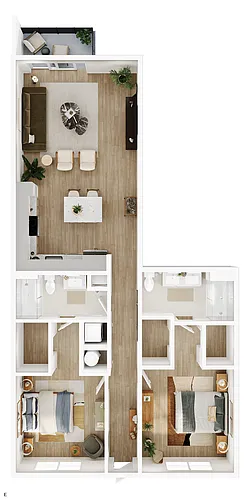 Floor plan E