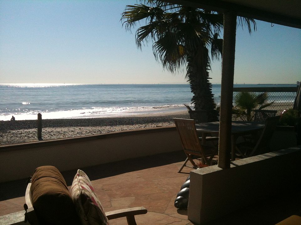 View from lower unit private patio