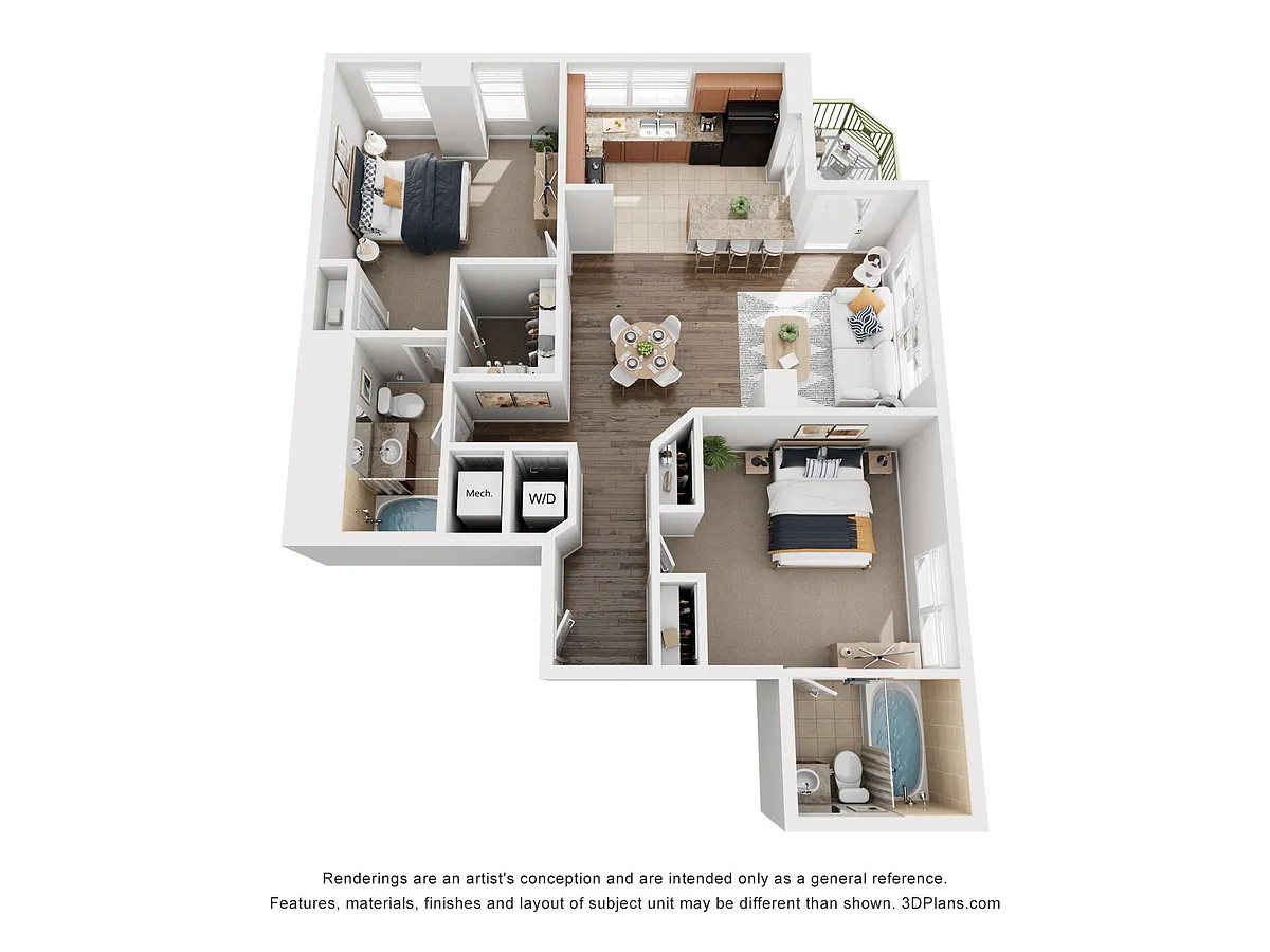 Floor plan The Portofino