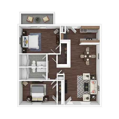 Floor plan B3