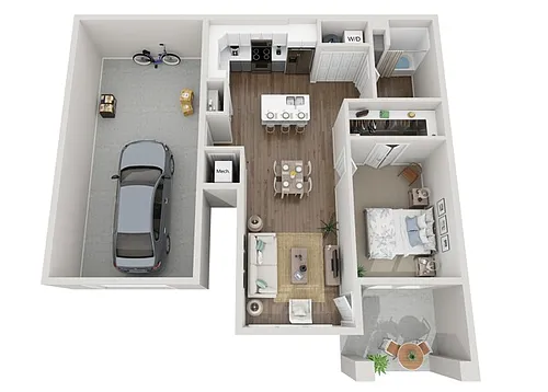 Floor plan 1C