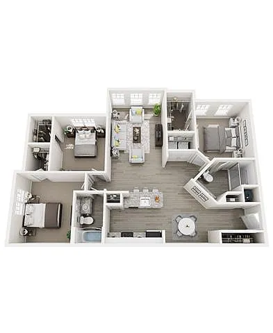 Floor plan C-1 B