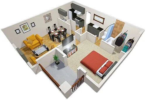 Floor plan A1