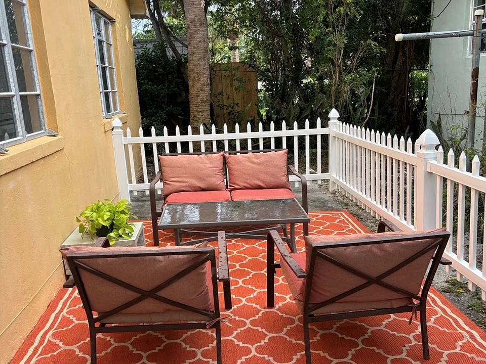 Private patio