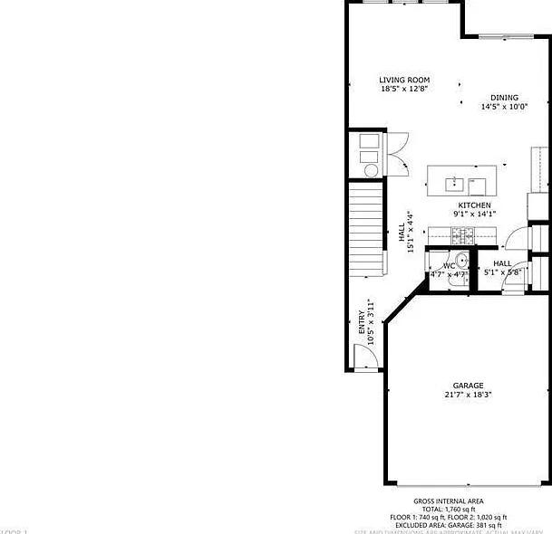 3 bed, 2.5 bath, 1854 sqft, $3,000 — Photo 2