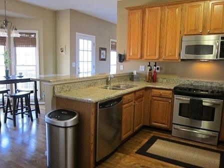 Renovated Kitchen with New Granite