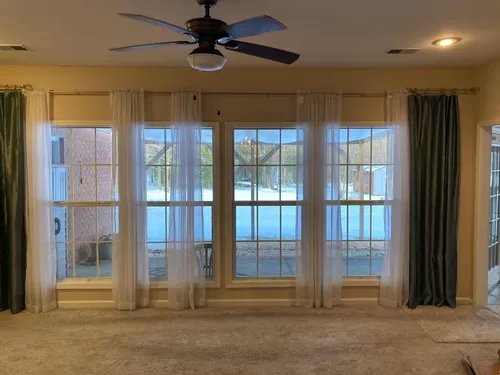 Living Room Windows - 130 Woodmont Dr