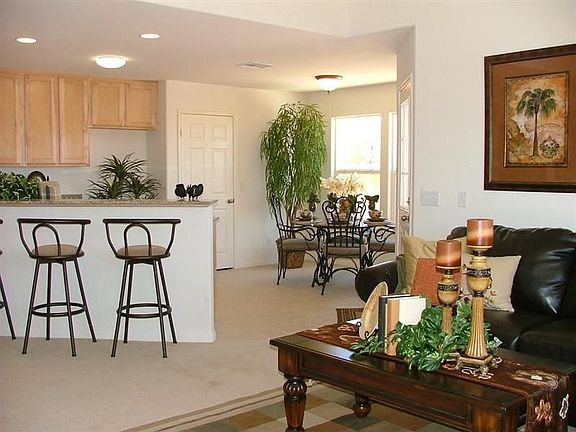 Living room and Kitchen