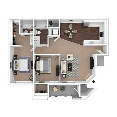 Floor plan B2R