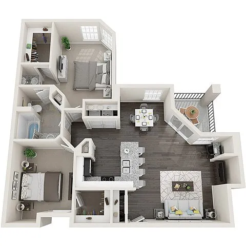 Floor plan Chesapeake Deluxe