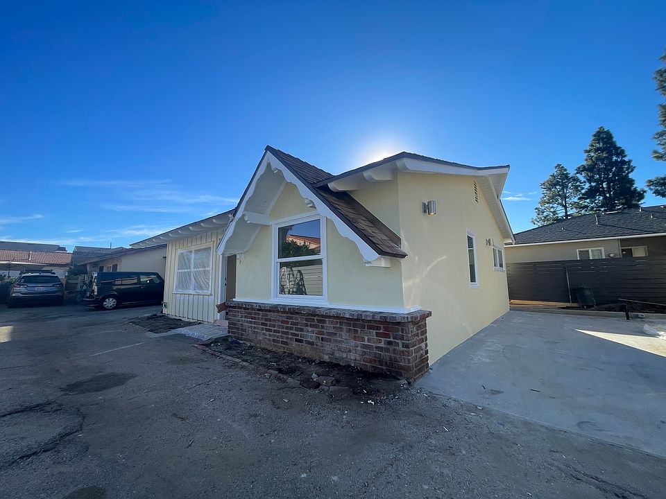 front of the house...parking is on the right