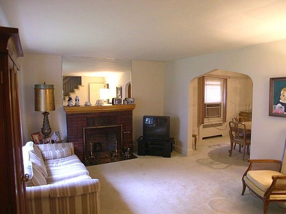 Formal Living Room with Fireplace