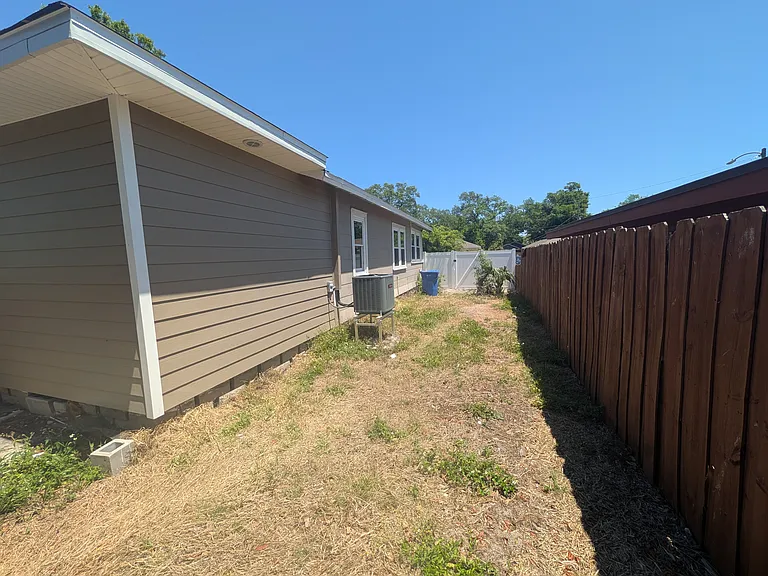 Fenced in Backyard