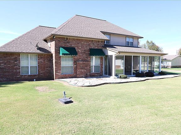 Back view of house