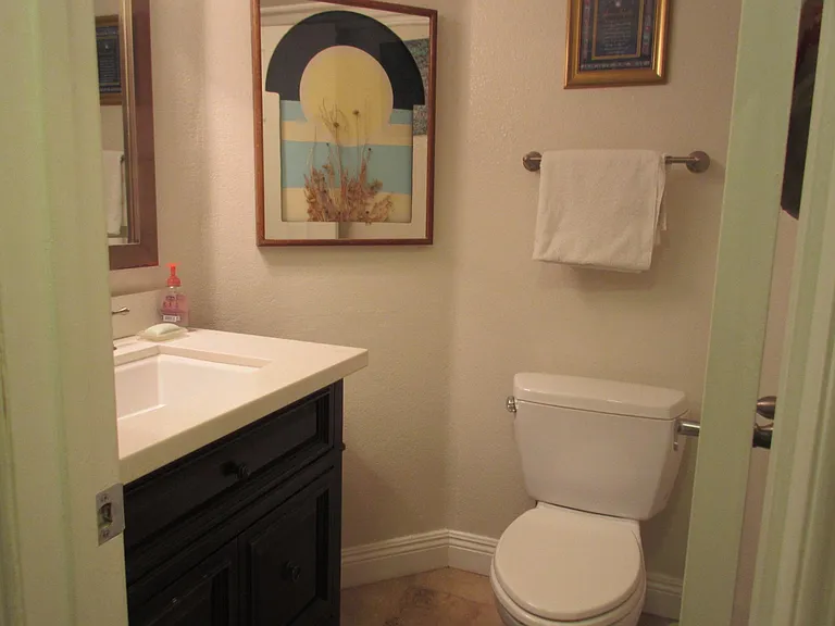 My half-bath is always LOCKED (=NO Access)