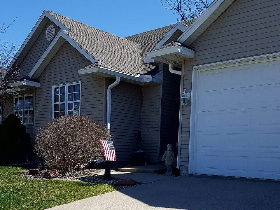 Front door and Driveway