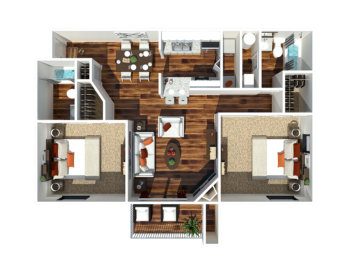 Floor plan Rosewood