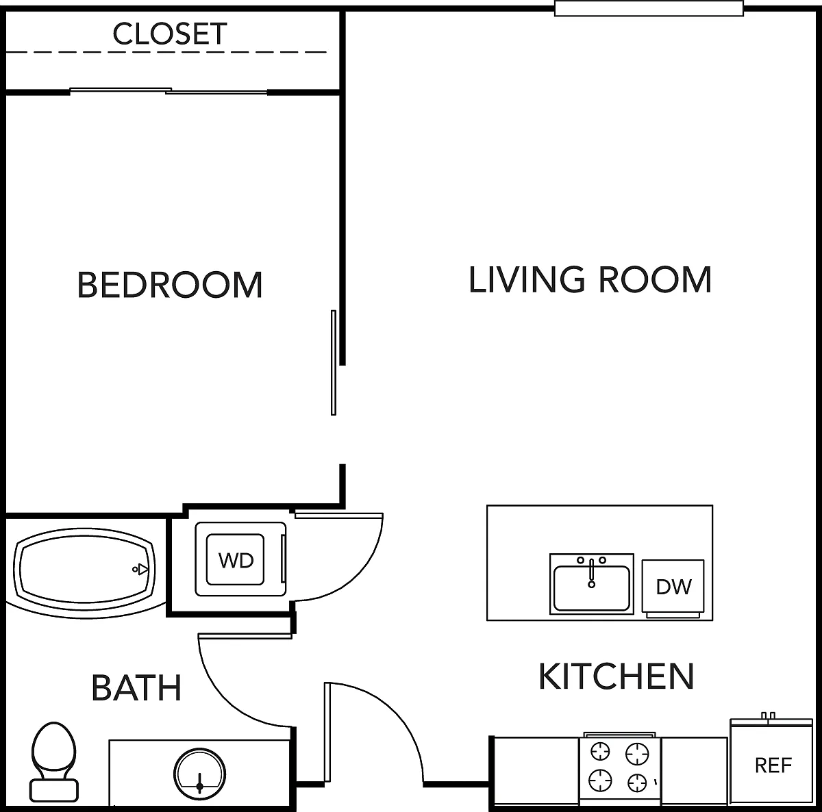 Floor plan Anderson A2
