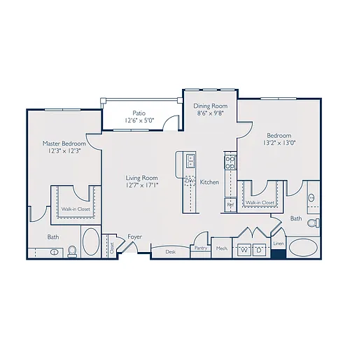 Floor plan B1
