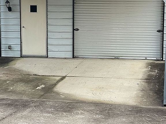 Detached garage and carport