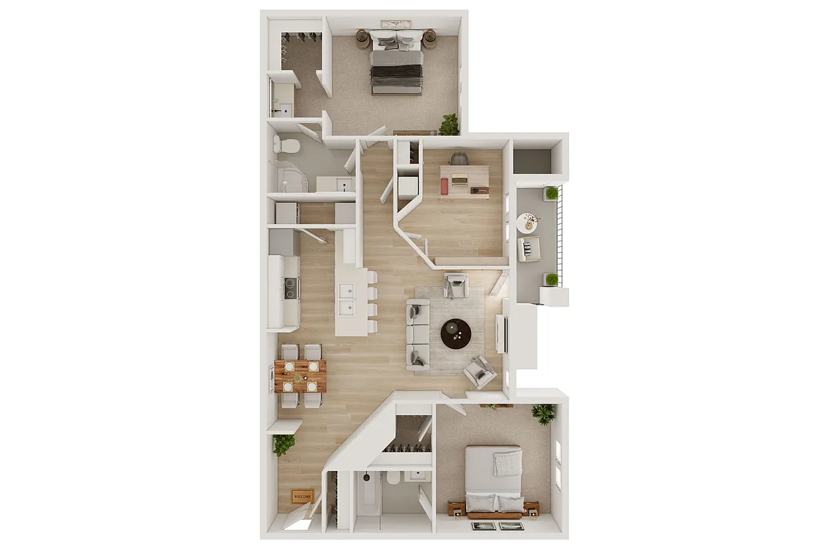Floor plan C1p