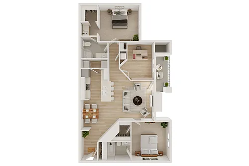 Floor plan C1-LC