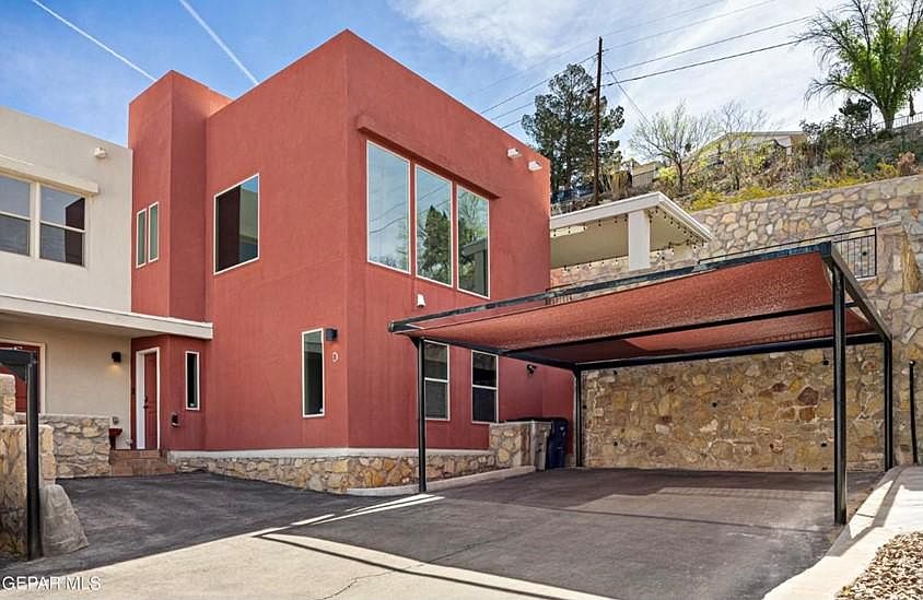 The home comes with a covered double parking.