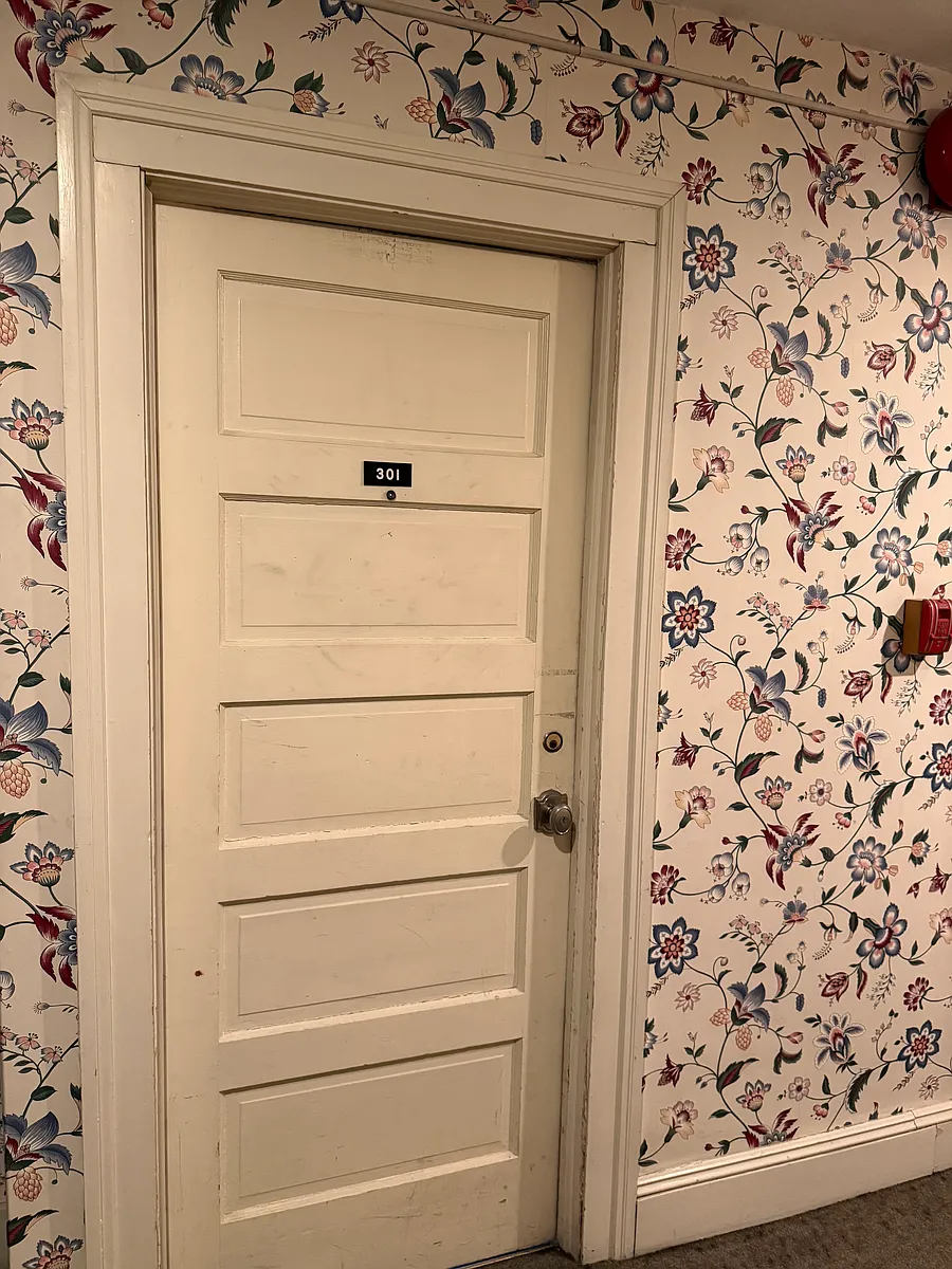 3rd floor entry door - 792 Farmington Ave #301