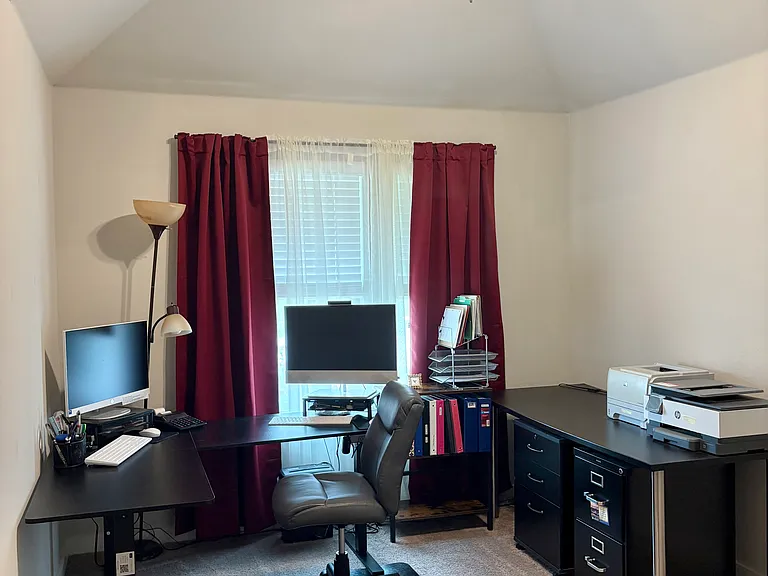 Front bedroom/office.