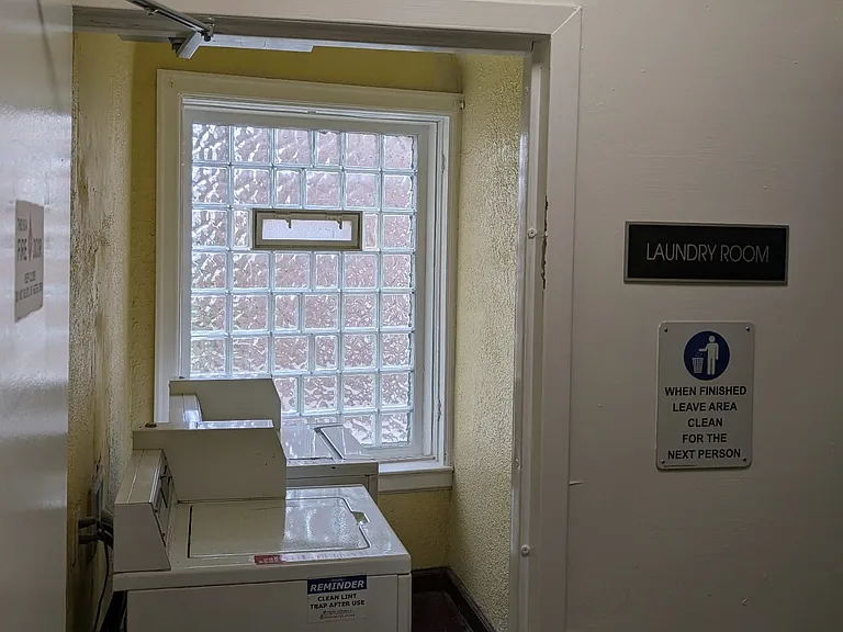 Laundry rooms on each floor