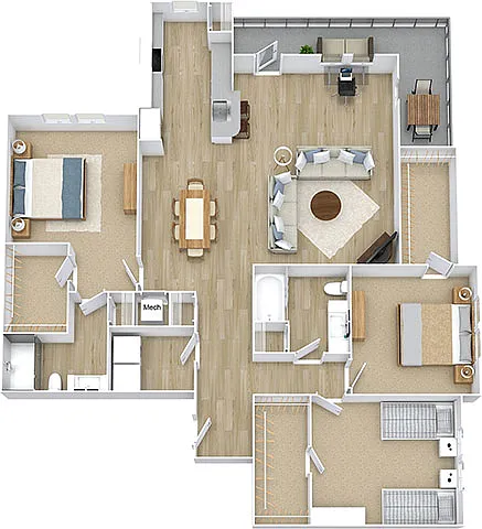 Floor plan Delilah