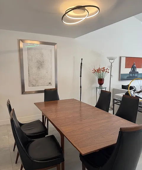 Dining area.