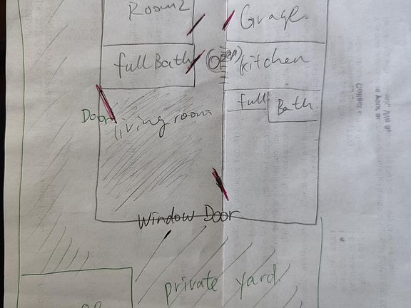 Very good Floor plan based on my poor drawing.