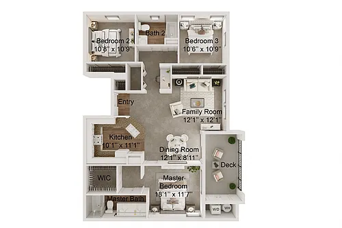 Floor plan Plan C