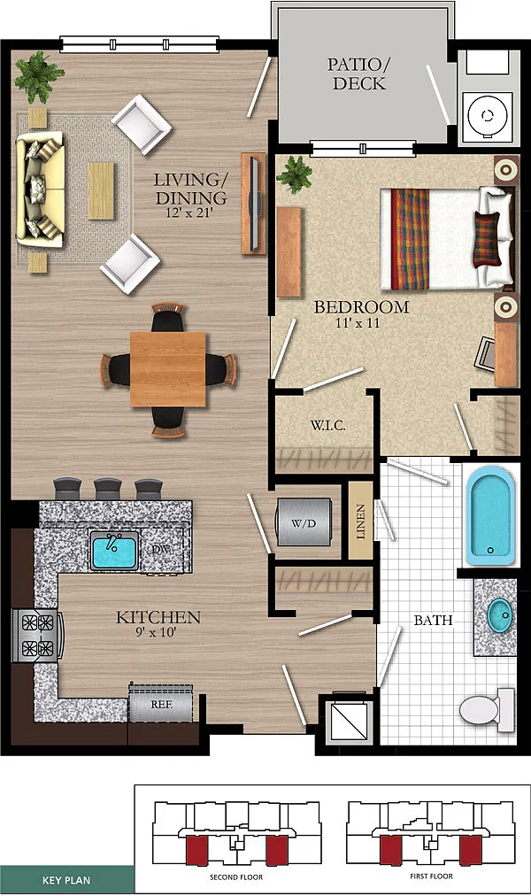 Floor plan Burnet