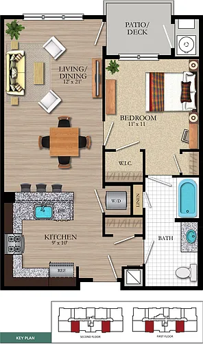 Floor plan Burnet