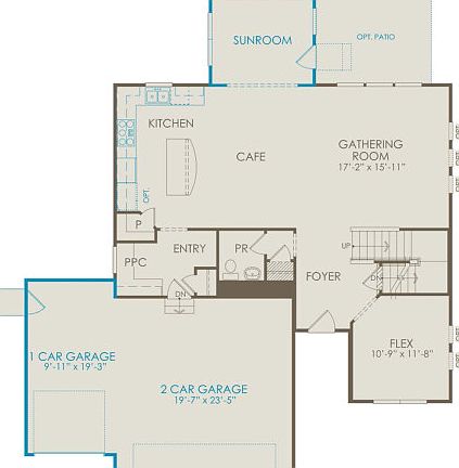 Home Design Layout with Structural Options