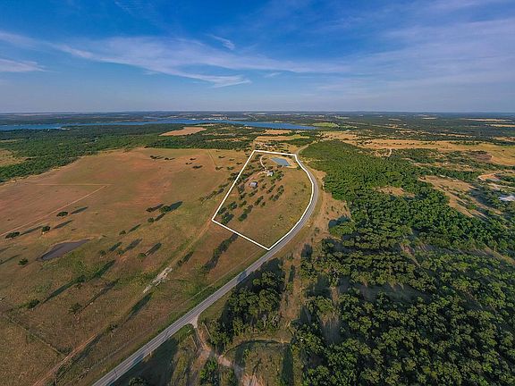 Aerial view of property