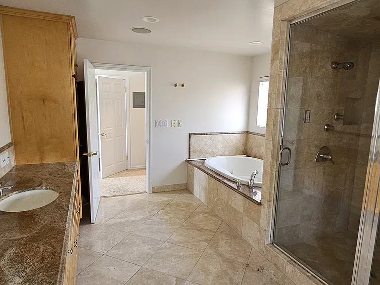 Master Bath with Steam Shower