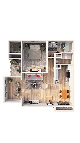 Floor plan A1B