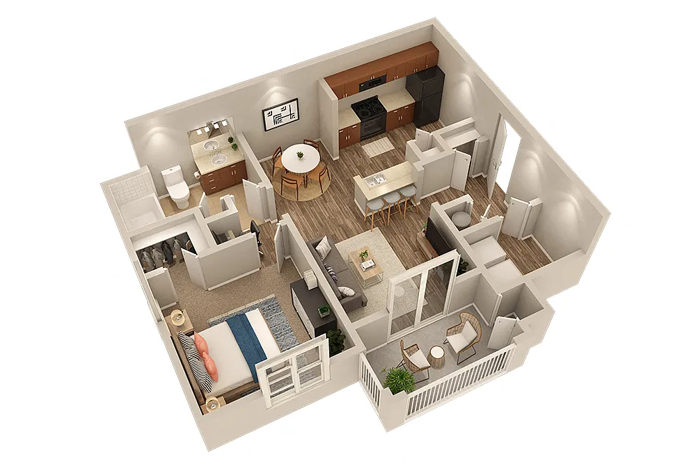 Floor plan Highland
