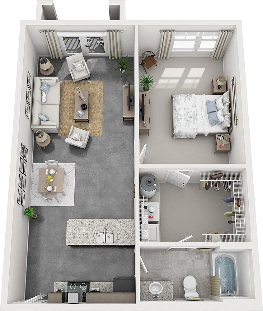 Floor plan Lasley